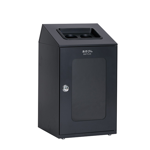 セール価格 テラモト ニートSTF ミエル あきびん用 アーバングレー 80L ゴミ箱 屋内用 DS-166-357-8 [代引不可]