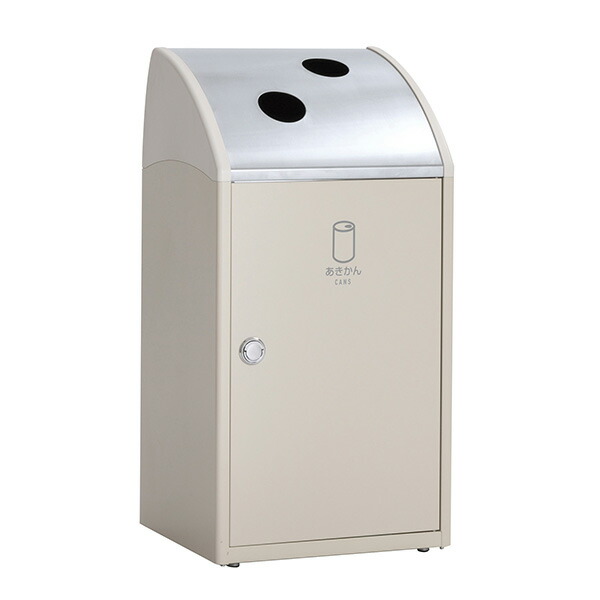 テラモト トリム TrimSTF ステン あきかん用 オフホワイト 68L ゴミ箱 屋内用 DS-168-516-7 [代引不可]