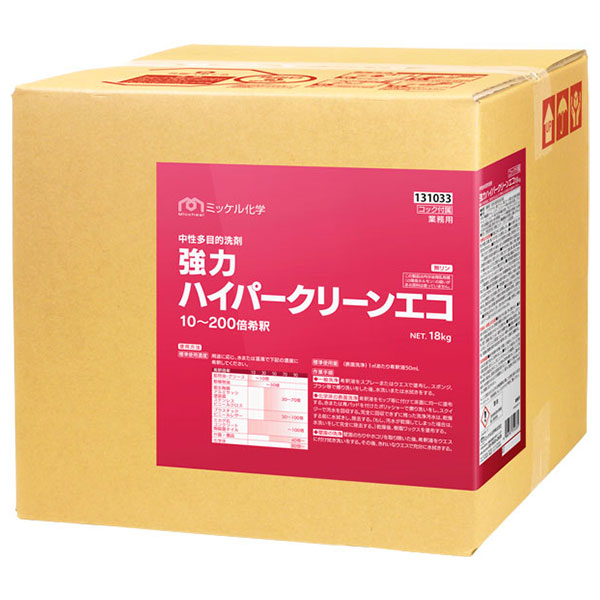 ミッケル化学 強力ハイパークリーンエコ 18kg 131031