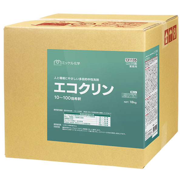 ミッケル化学 エコクリン 18kg 131132