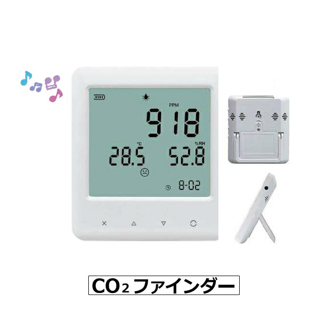 屋内空気循環測定器 CO2ファインダー 感染対策