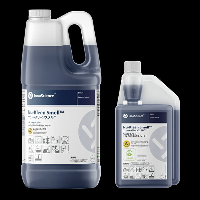 レストルームのあらゆる境界線の外側洗浄剤 ニュー クリーンスメル Nu-Kleen Smell 4L x 2本 900mL x 6本 ミッケル舎密学 まとめ買い 水まわり洗い濯ぎ 室内用便器洗い濯ぎ 健康方瀬戸もの 洗面台 鏡 床面 バイオテクノロジー