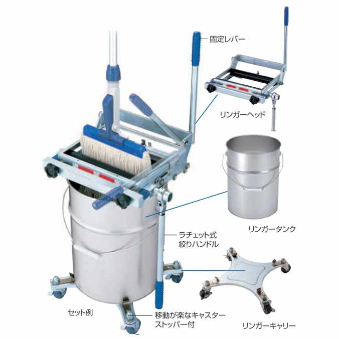 楽天市場】セイワ モップ絞り器 モップリンガー BW-30 新タイプ モップリンガー : 業務用品SHOP Clean Depot