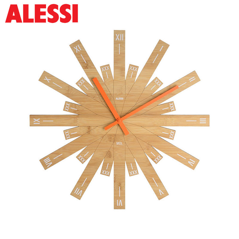 【押さえるブランド名小論文付き添い人】 アレッシィ ラジアンテ ウォール時辰儀 ALESSI RAGGIANTE アレッシー MDL05 柱時計 貨物輸送無料