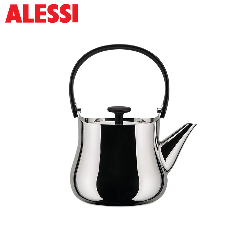 アレッシィ ケトル＆ティーポット チャ シルバー ALESSI Cha NF01 送料無料