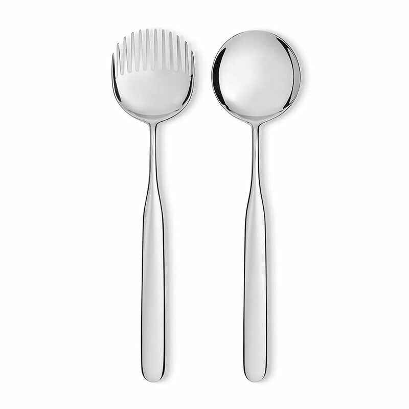 アレッシィ サラダサーバーセット ALESSI COLLO-ALTO コッロ・アルト IS02/14 サラダサービングセット 送料無料