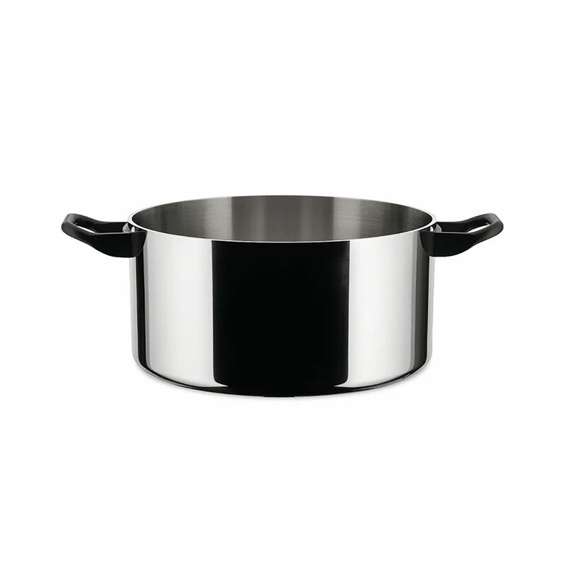 楽天市場】アレッシィ キャセロール 24cm ミラー仕上げ フタ別売り