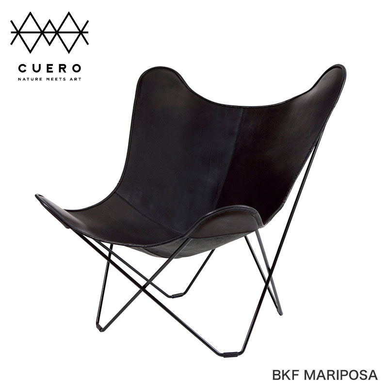 クエロ BKF 夢見鳥女性議長 マリポサ 原則としてひな形 黒いこと CUERO BKF BUTTERFLY CHAIR MARIPOSA BLACK 今めかしい 今めかしい 腰掛け 腰掛け 貨物輸送無料