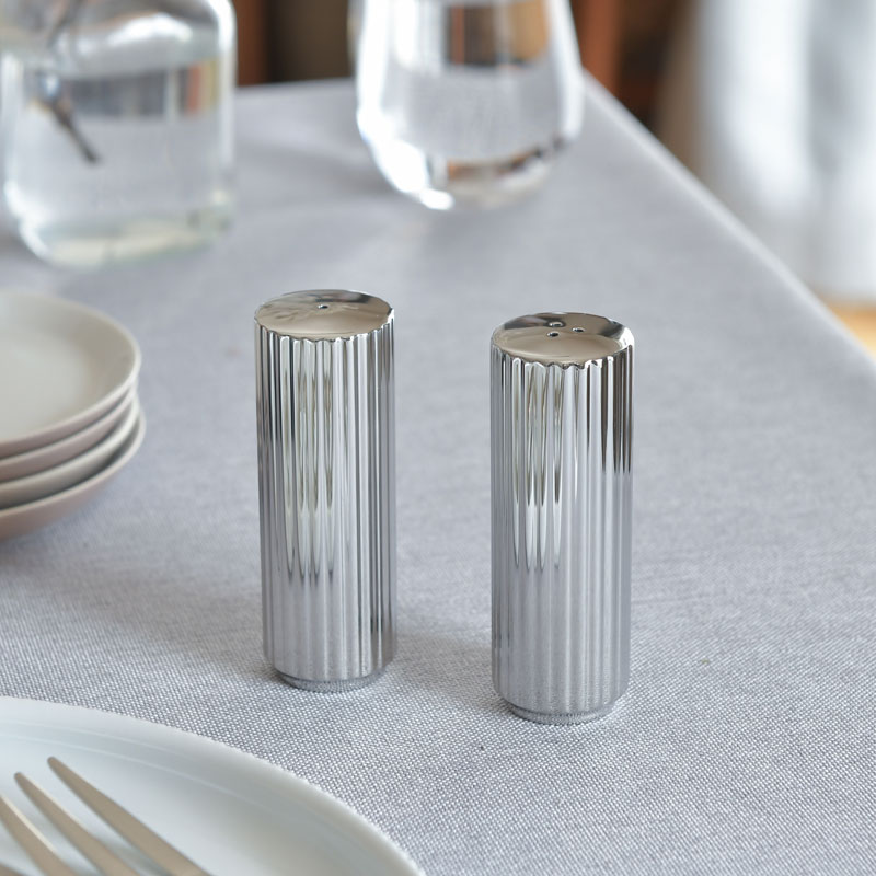 ジョージジェンセン ソルト＆ペッパーシェーカー ベルナドッテ Georg Jensen BERNADOTTE ステンレス シルバー おしゃれ 送料無料 9,625円