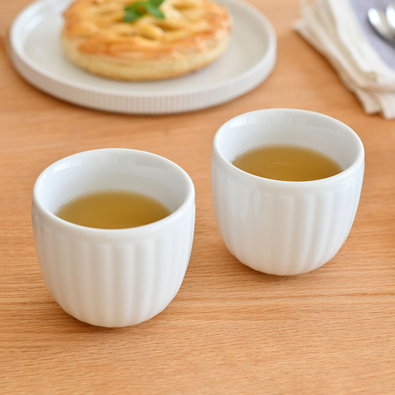 ジョージジェンセン サーモ 紅茶優勝杯 2個仕掛ける ベルナドッテ Georg Jensen BERNADOTTE 白いこと 白 今めかしい 貨物輸送無料