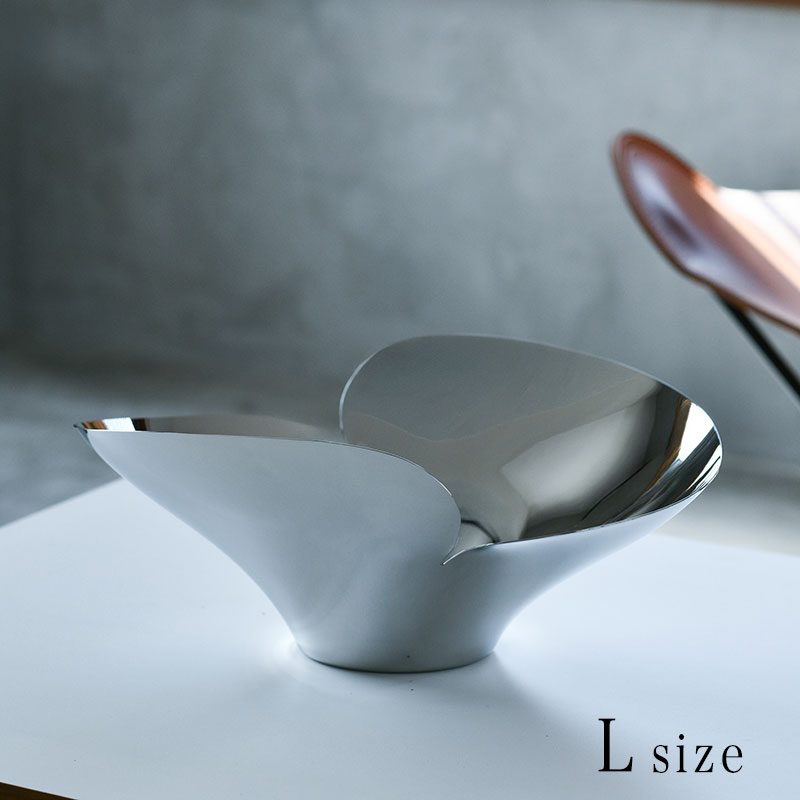 ジョージジェンセン ボウル L 35cm ブルーム ボタニカ Georg Jensen BLOOM BOTANICA ステンレス 送料無料