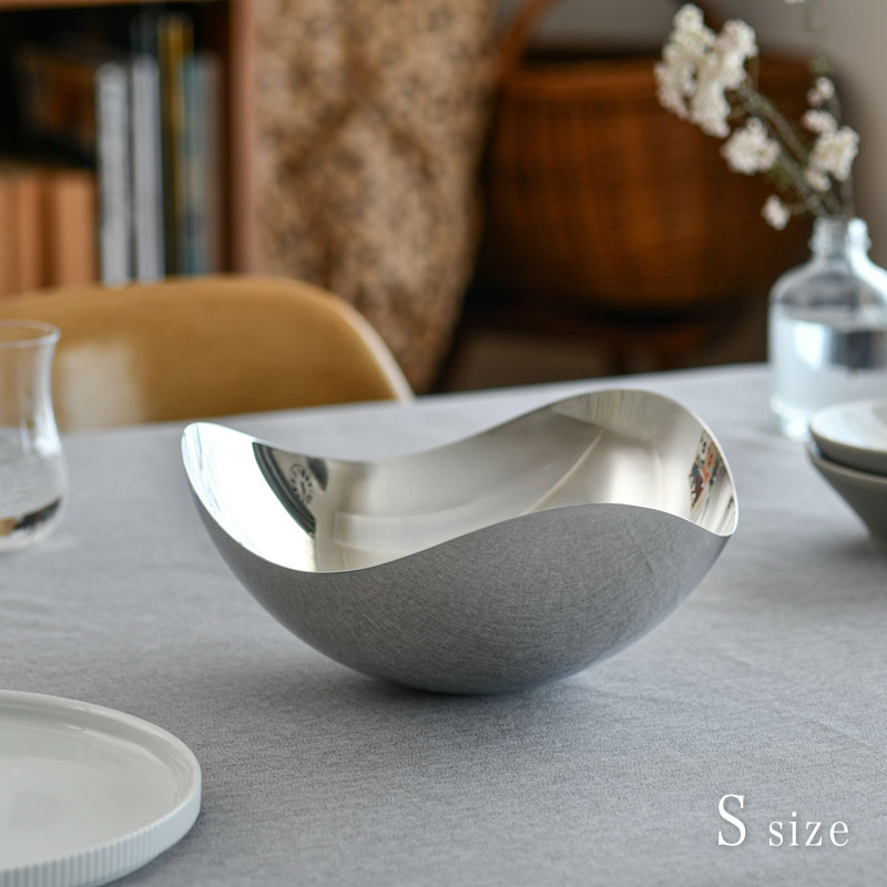 ジョージジェンセン どんぶり鉢 S ブルーム Georg Jensen BLOOM ステンレス鋼 貨物輸送無料