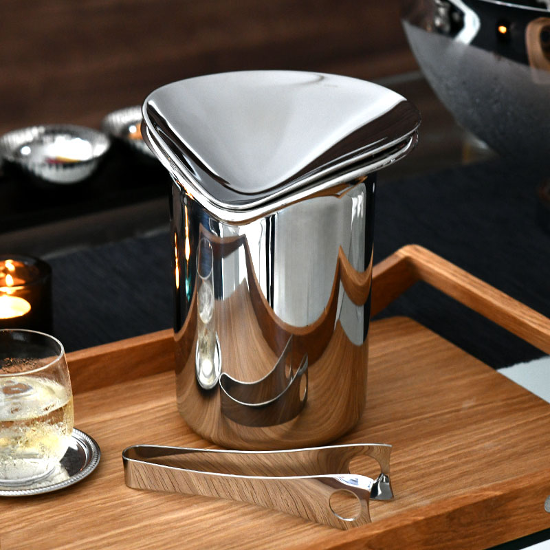 ジョージジェンセン 内燃機関井戸釣瓶 ＆ 火箸 書き割り ぶどう酒＆赤ちょうちん Georg Jensen WINE \u0026 BAR 貨物輸送込み