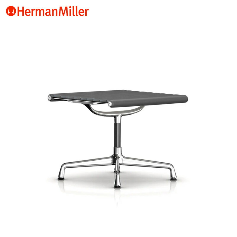 ハーマンミラー イームズ アルミナムグループ オットマン 黒鉛 アルミバフ Herman Miller Eames Aluminum Group EA323 L2111 定め事売りわたす店