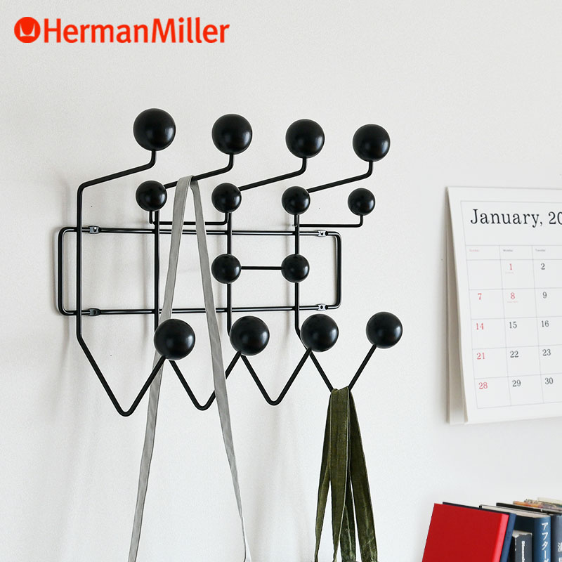 楽天市場】【正規品】 ハーマンミラー Herman Miller イームズ ハングイットオール Eames Hang It All ダークブルー  メープル フックハンガー 【送料無料】 : RAIRAI（ライライ）