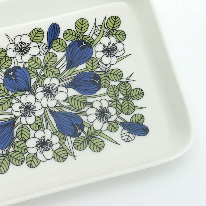 定価23000円　新品✨イッタラ　ittala プレート　アラビアグラス　セット アラビア プレート 15×19cm クロッカス ARABIA Krokus グリーン
