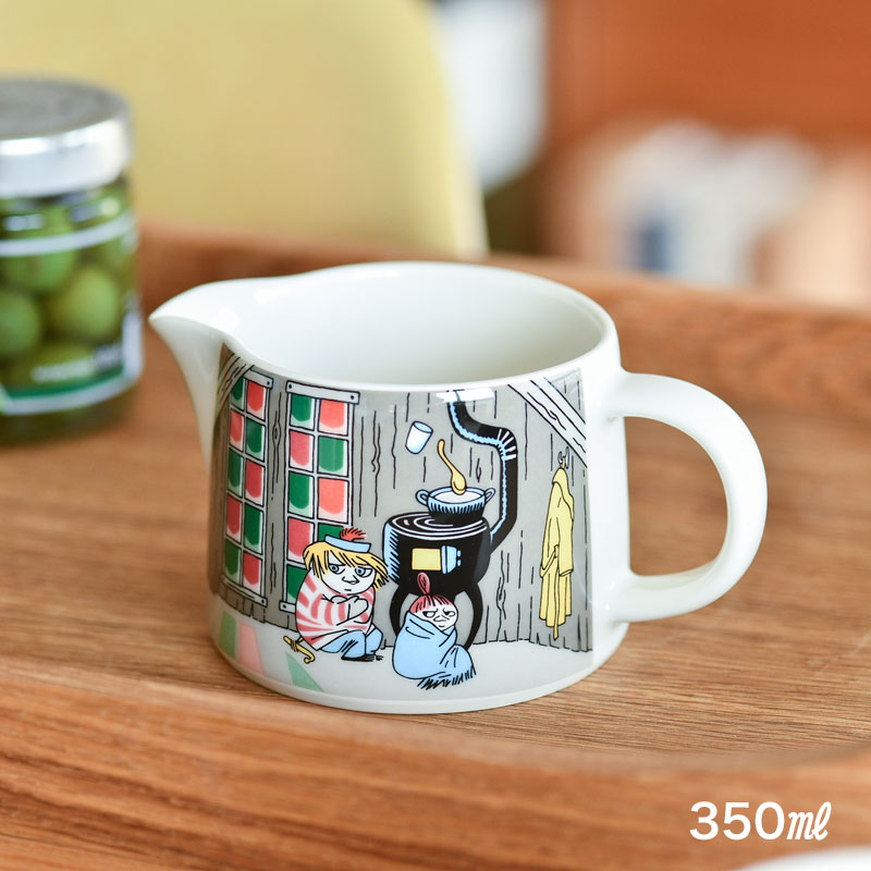 楽天市場】ムーミン アフタヌーン パーラー ピッチャー 0.35L かわいい