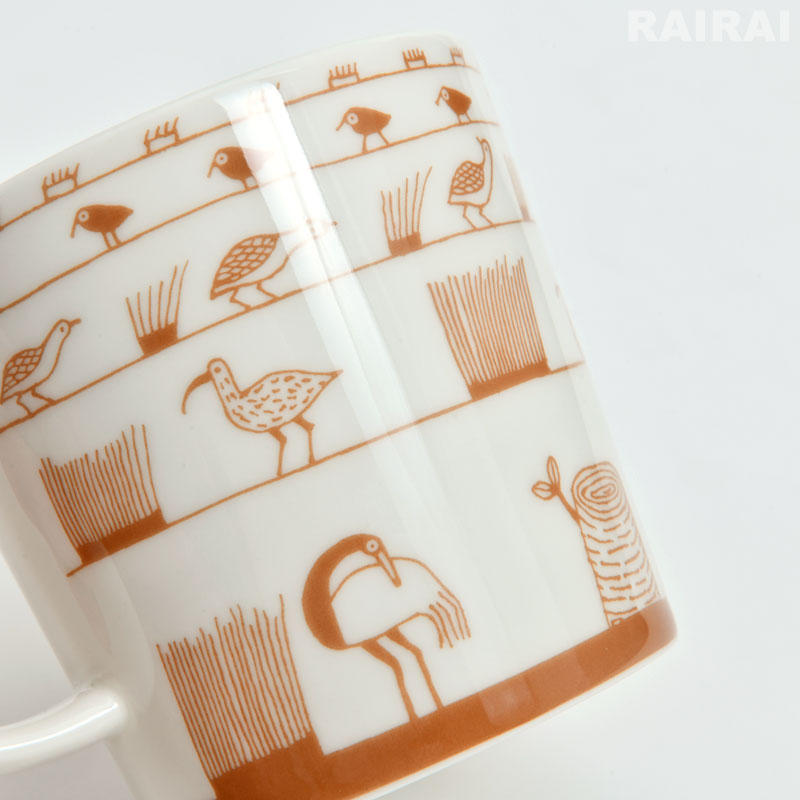 イッタラ オイバ トイッカ マグ 300ml バード ブラウン iittala Oiva