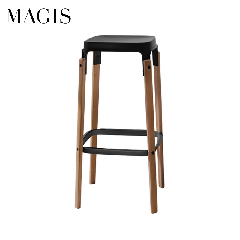 magis マジス スティールウッド ハイスツール ビーチ材 カウンターチェア② magis マジス スティールウッド ハイスツール ビーチ材 カウンター