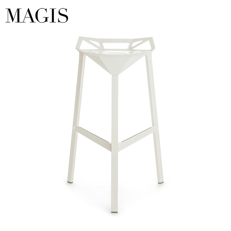 マジス 腰かけ壱 白いこと 座面高77糎 MAGIS STOOL_ONE SH77 貨物輸送無料