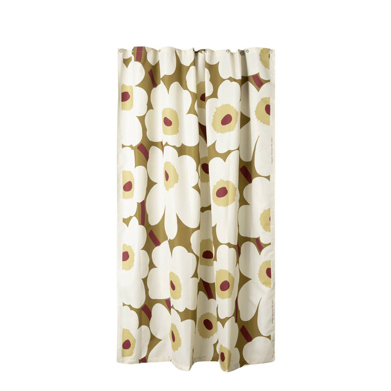 楽天市場】マリメッコ marimekko ウニッコ柄 シャワーカーテン （2色