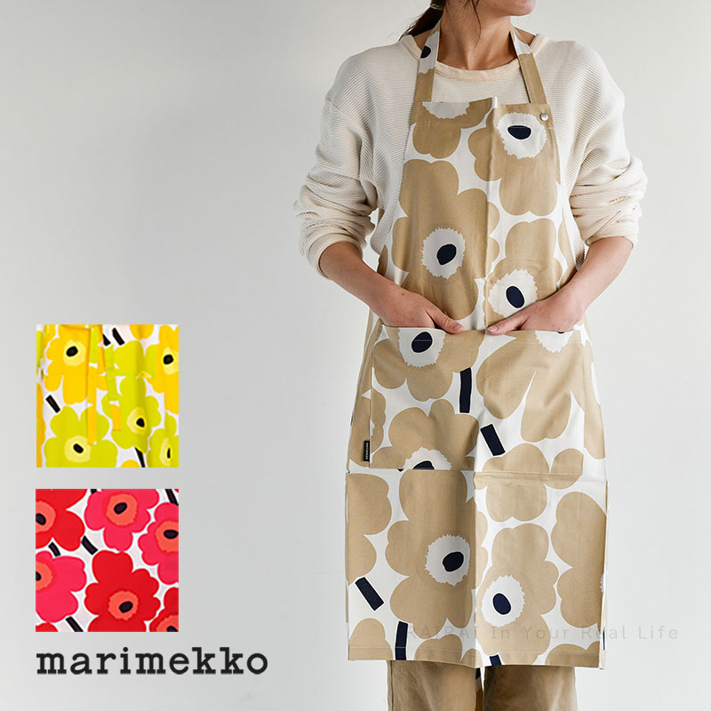 楽天市場】マリメッコ エプロン ピエニウニッコ marimekko PIENI