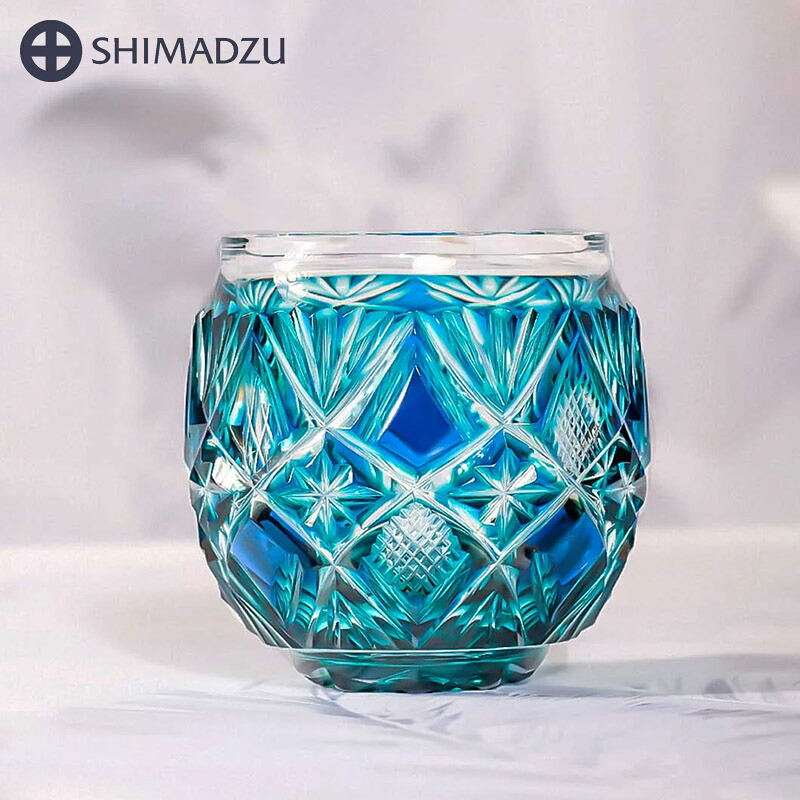 薩摩切子 二色衣 25周年 樽タンブラー 巡ノ音 ルリ緑 二色被せ 島津薩摩切子 薩摩ガラス工芸 鹿児島 送料無料｜RAIRAI（ライライ）