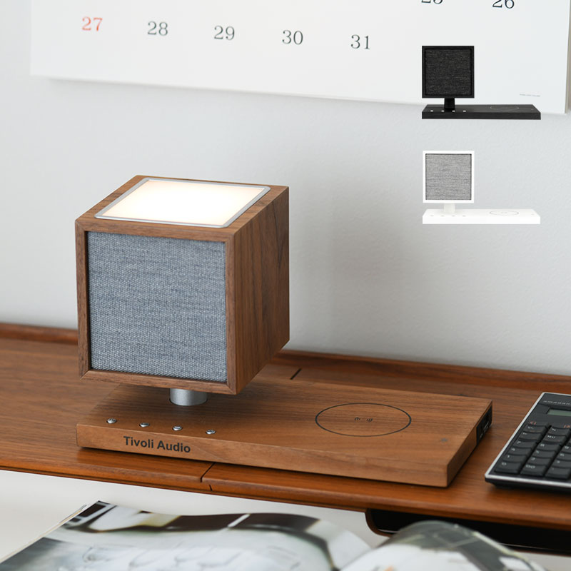 【即納色合いあり】 チボリ オーディオ リバイブ Bluetooth 金棒引き Tivoli Audio Revive LED照明装置 QI申し受ける役立つこと 木製 今めかしい 貨物輸送無料 【白いこと/薄墨色のみ大売り出し】_ss11
