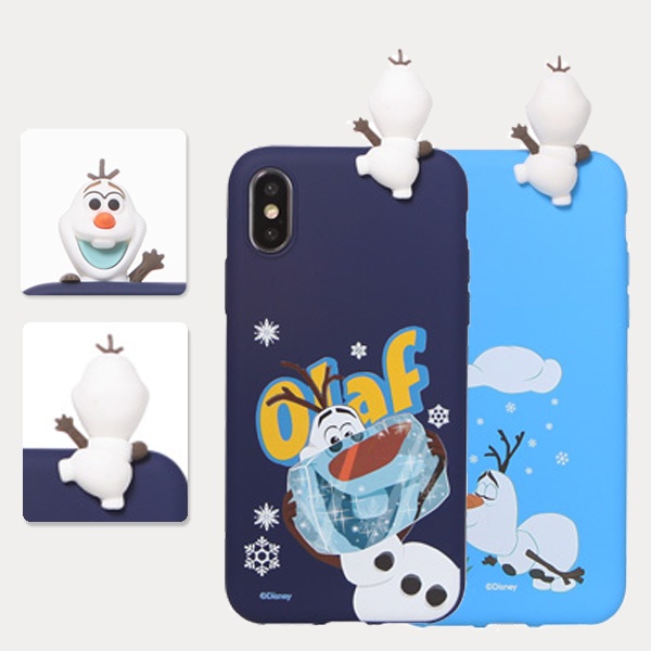 楽天市場 並行輸入品 ディズニー スマホケース Iphone Xs Iphone X Iphone8 Iphonexr ケース Disney アナと雪の女王 オラフ フィギュア付き ソフトケース かわいい ユニーク 立体 キャラクター 韓国 おしゃれ アイフォン キュート 癒し Cee Cloud Shop