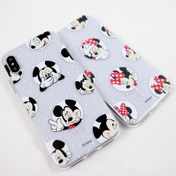 楽天市場 並行輸入品 ディズニー クリア 透明感 かわいい Iphone Xs Iphone8 ケース Iphone X ケース Iphonexr Disney Love Signal ミッキー ミニー ソフトクリアケース ポップ ソフト Tpu おしゃれ イラスト スリム 韓国 アイフォン Cee Cloud Shop