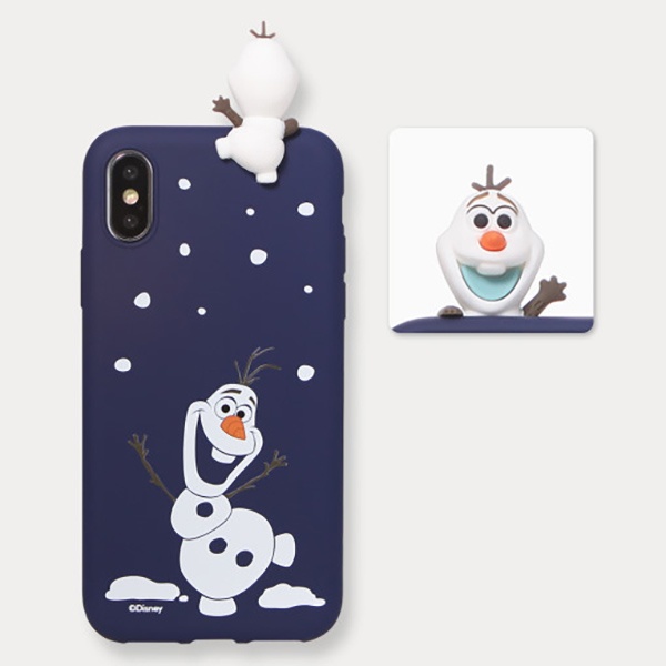 楽天市場 並行輸入品 ディズニー スマホケース Iphone Xs Iphone X Iphone8 Iphonexr ケース Disney アナと雪の女王 オラフ フィギュア付き ソフトケース かわいい ユニーク 立体 キャラクター 韓国 おしゃれ アイフォン キュート 癒し Cee Cloud Shop