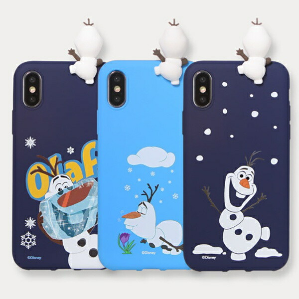 楽天市場 並行輸入品 ディズニー スマホケース Iphone Xs Iphone X Iphone8 Iphonexr ケース Disney アナと雪の女王 オラフ フィギュア付き ソフトケース かわいい ユニーク 立体 キャラクター 韓国 おしゃれ アイフォン キュート 癒し Cee Cloud Shop