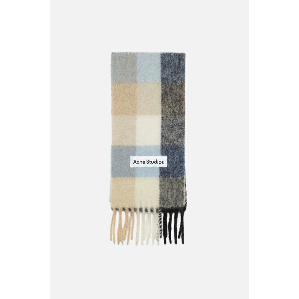 アクネ Acne Studios 2026春夏レディース モヘアチェックスカーフ マフラー【ブルー/ベージュ/ブラック 】【送料無料】【正規品】★プレゼントにオススメ★ 43,030円