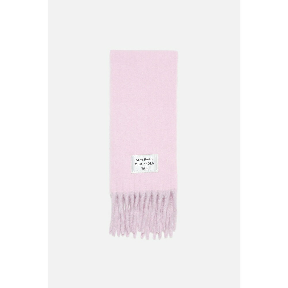 アクネ Acne Studios 2026春夏レディース バイカラーアルパカスカーフ マフラー【ピンク/ライラック 】【送料無料】【正規品】★プレゼントにオススメ★
