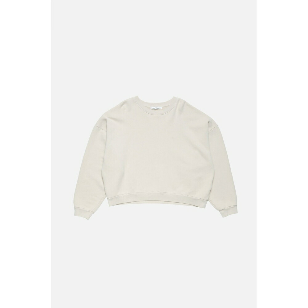 アクネ Acne Studios 2026春夏メンズ ロゴフリースセーター【ライトトープ 】【送料無料】【正規品】