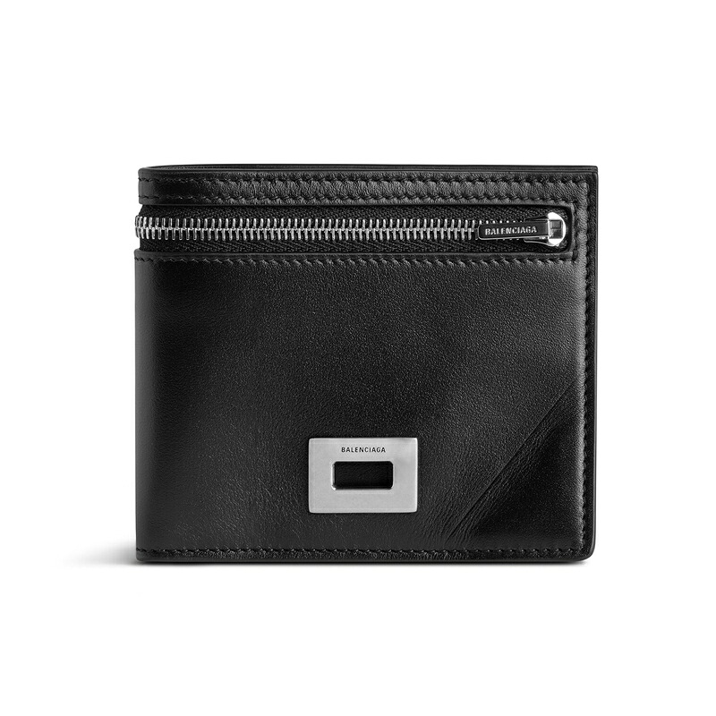 バレンシアガ BALENCIAGA メンズ RODEO スクエア フォールデッドウォレット【ブラック 】【送料無料】【正規品】