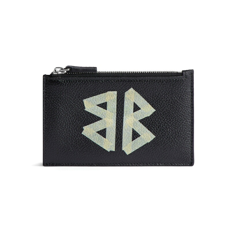 バレンシアガ BALENCIAGA メンズ CASH ラージ ロング コイン&カードホルダー【ブラック 】【送料無料】【正規品】