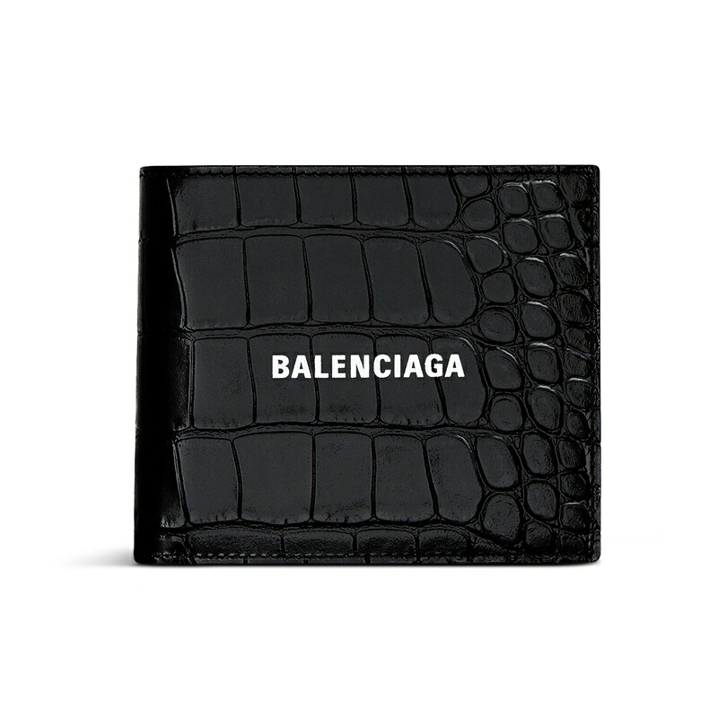 バレンシアガ BALENCIAGA メンズ CASH SQUARE FOLDED コインウォレット【ブラック 】【送料無料】【正規品】 52,200円