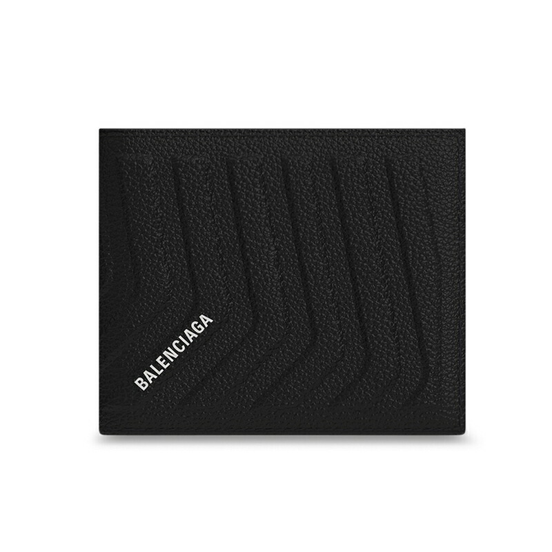 バレンシアガ BALENCIAGA メンズ CAR スクエア FOLDED ウォレット【ブラック 】【送料無料】【正規品】