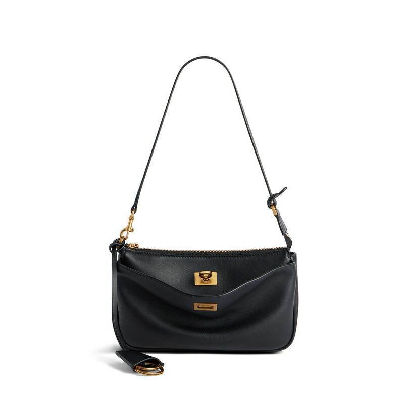 バレンシアガ BALENCIAGA レディース RODEO スリングポシェット【ブラック 】【送料無料】【正規品】