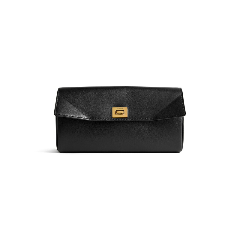 バレンシアガ BALENCIAGA レディース RODEO コンチネンタルウォレット【ブラック 】【送料無料】【正規品】