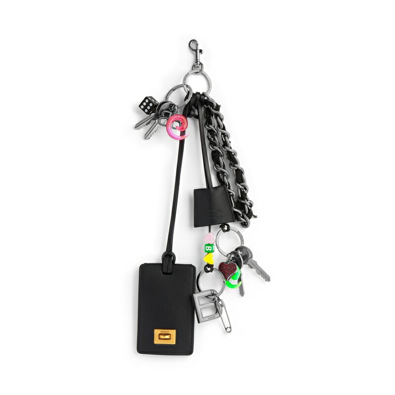 【BALENCIAGA】Paloma チャーム / キーリング Women's Paloma Charm/keychain in Multicolor | Balenciaga US