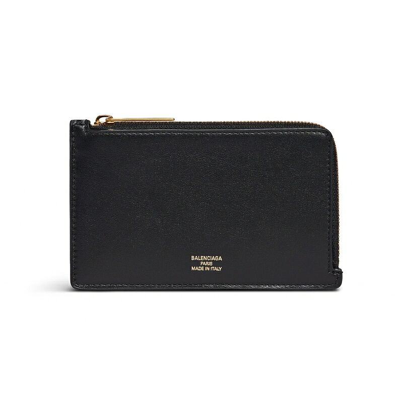 バレンシアガ BALENCIAGA レディース ENVELOPE ロング コイン & カードホルダー【ブラック 】【送料無料】【正規品】