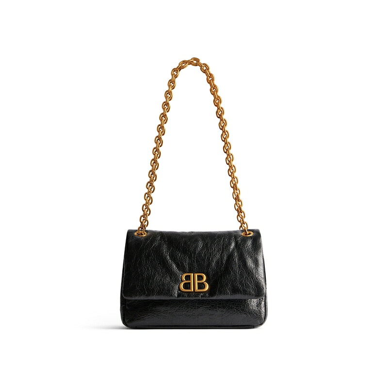 バレンシアガ BALENCIAGA レディース MONACO ミニ バッグ【ブラック 】【送料無料】【正規品】