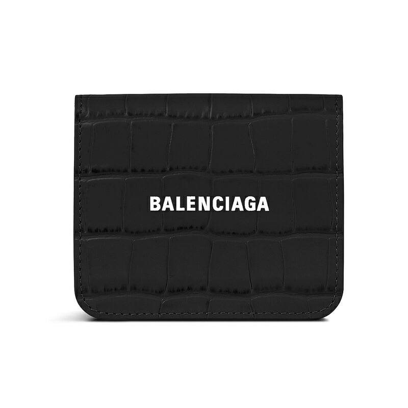 バレンシアガ BALENCIAGA レディース CASH FLAP コイン&カードホルダー【ブラック 】【送料無料】【正規品】