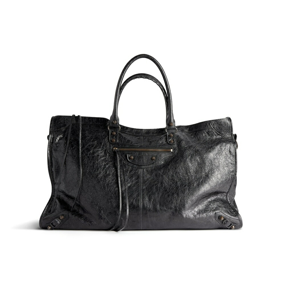 バレンシアガ BALENCIAGA メンズ LE CITY トラベル バッグ【ブラック 】【送料無料】【正規品】