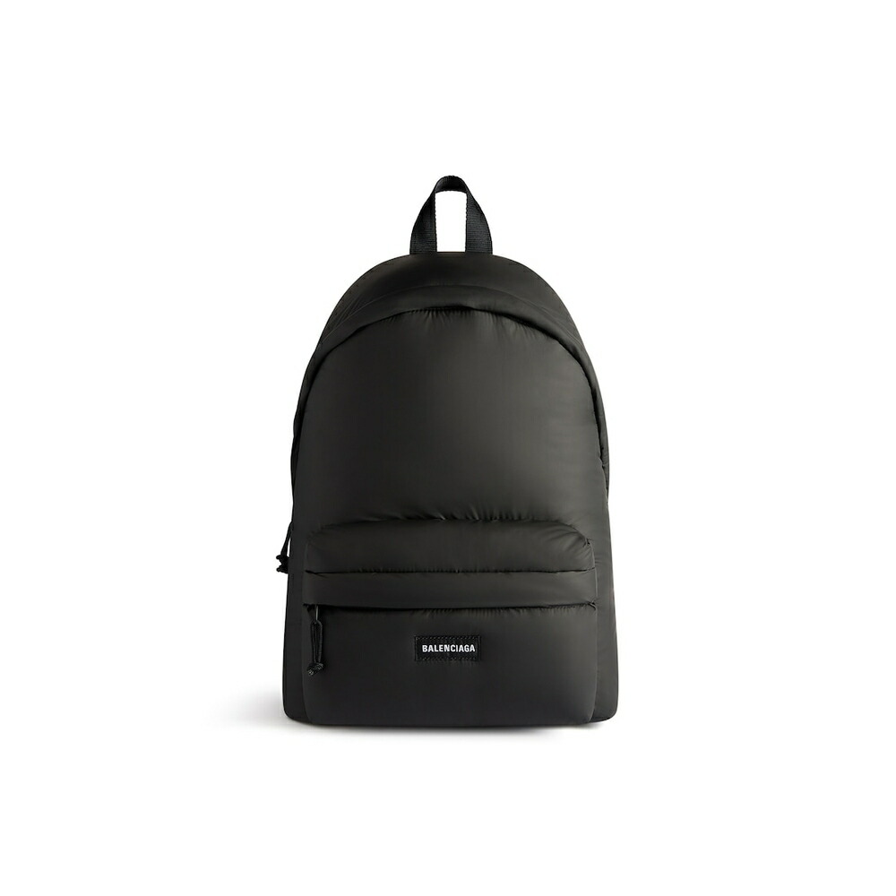 【新品】BALENCIAGA ブラック ナップザック BALENCIAGA - ナップサック ショルダーバッグ バレンシアガの