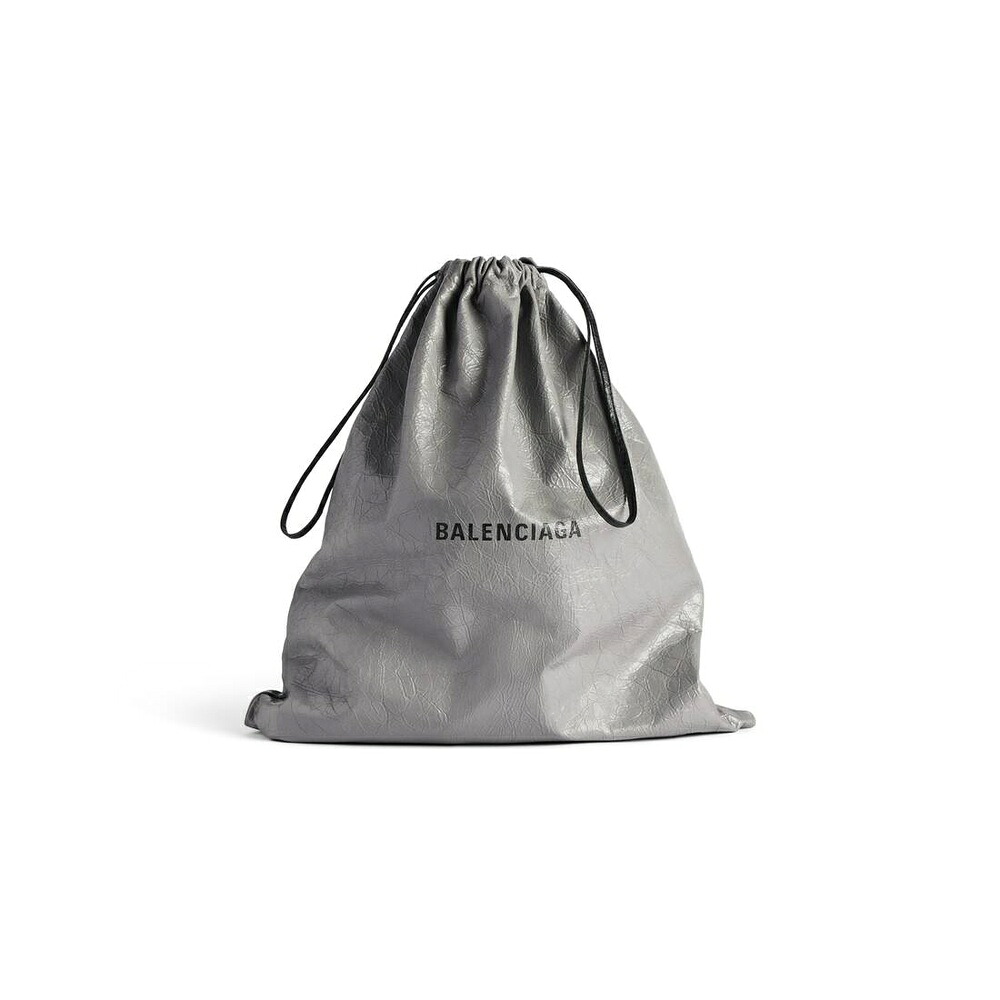 バレンシアガ BALENCIAGA メンズ SHOPPER ダストバッグ ポーチ【グレー 】【送料無料】【正規品】