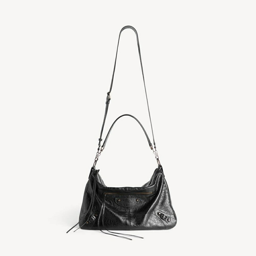 バレンシアガ BALENCIAGA メンズ LE CITY MOTO ミディアム【ブラック 】【送料無料】【正規品】