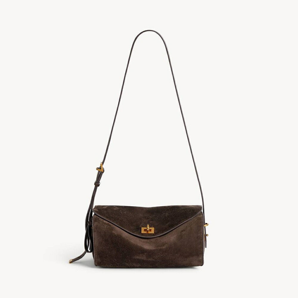 バレンシアガ BALENCIAGA メンズ LE 7 ショルダーバッグ 並み並み【モカ 】【貨物輸送無料】【定め事品】